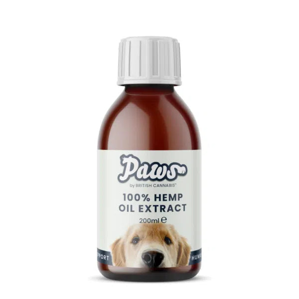 Paws 100% Hemp Oil For Dogs Extract