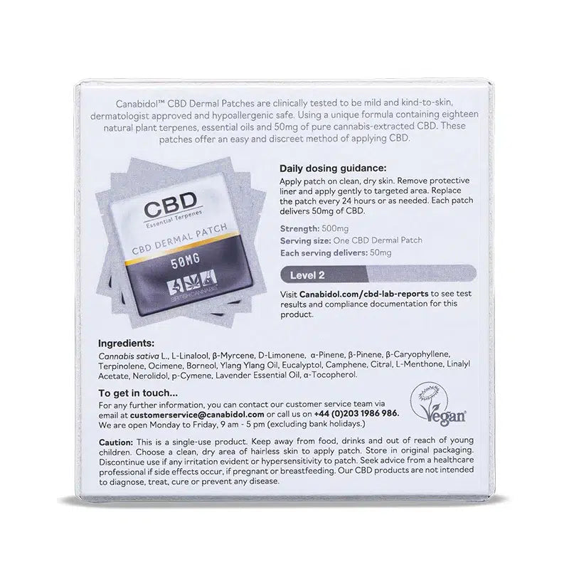 CBD Patches - 500mg
