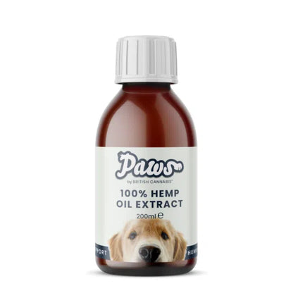 Paws 100% Hemp Oil For Dogs Extract