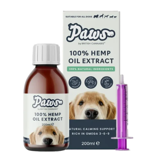 Paws 100% Hemp Oil For Dogs Extract