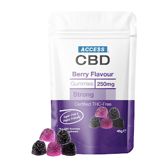 CBD Gummies UK Berry 250mg (10x25mg)